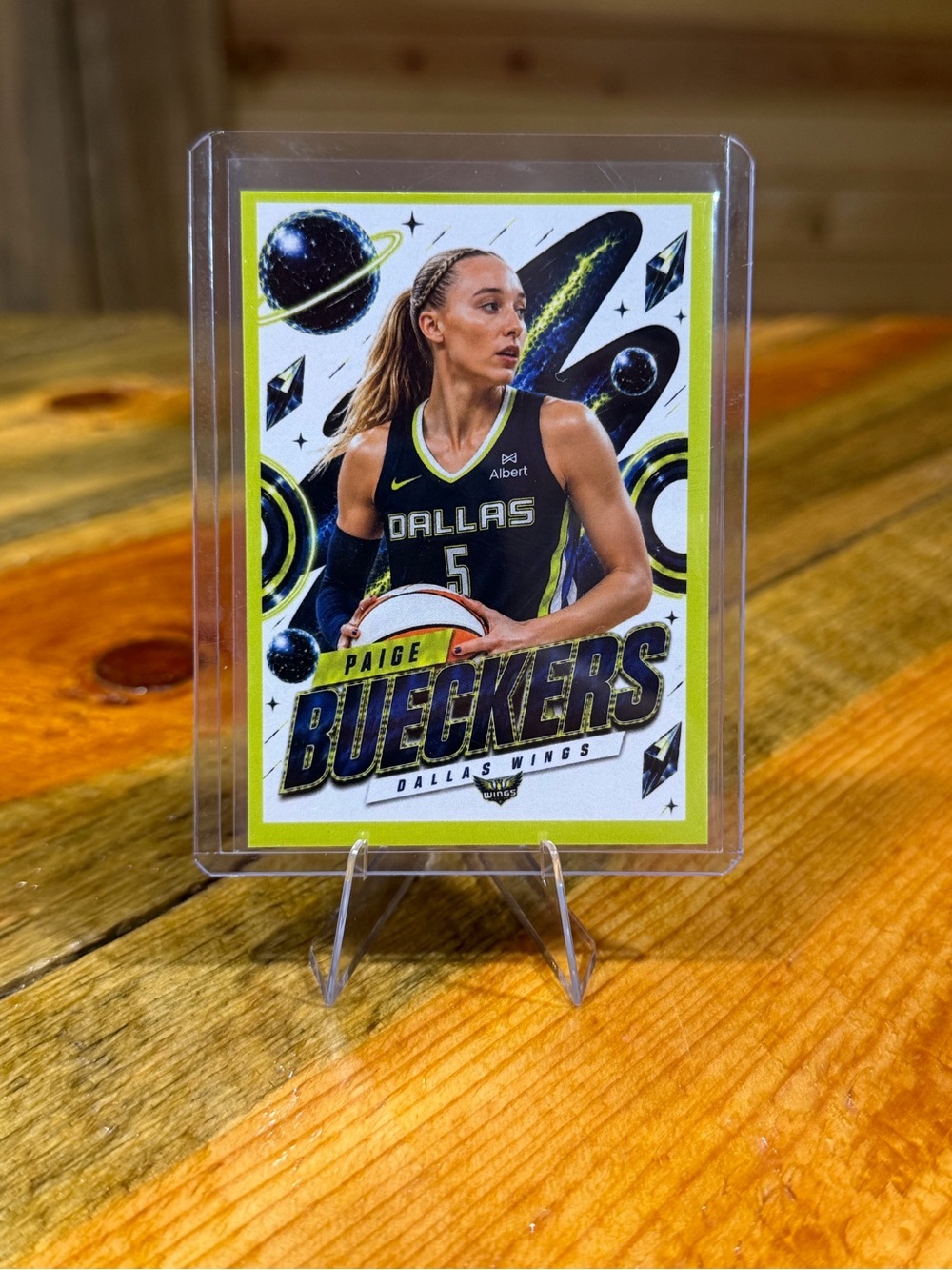 Paige Bueckers Dallas Wings Custom Basketball Card